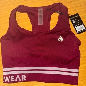 Luxe brand Ryderwear, seamless sports bra